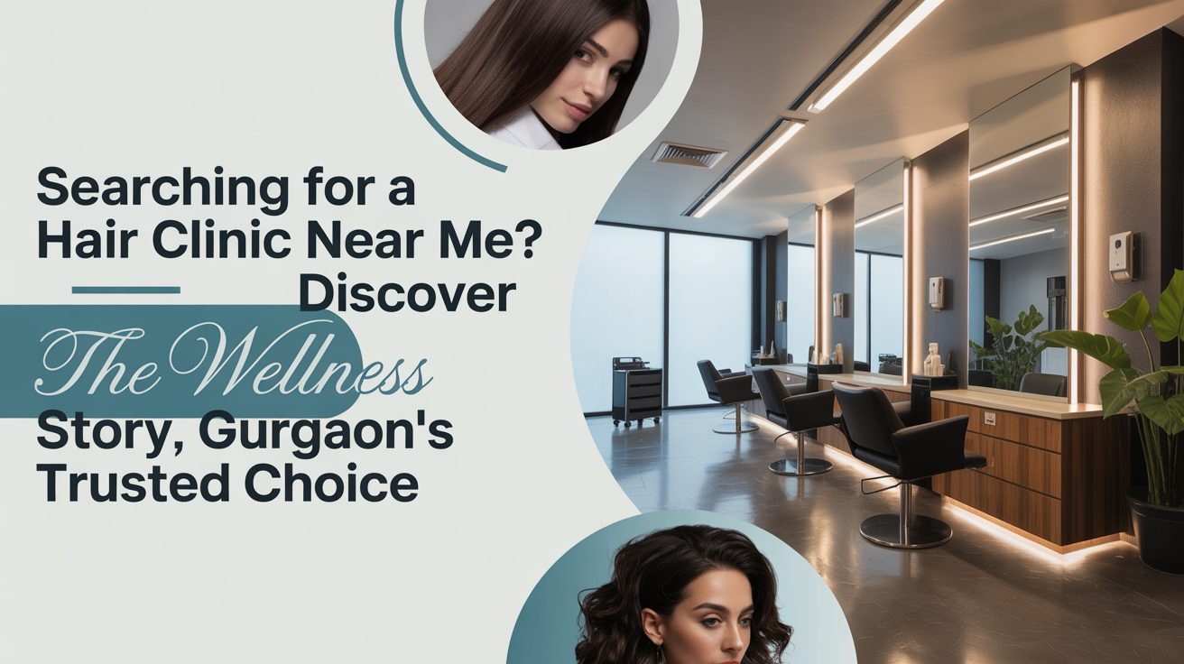Searching for a ‘Hair Clinic Near Me’? Discover The Wellness Story, Gurgaon’s Trusted Choice