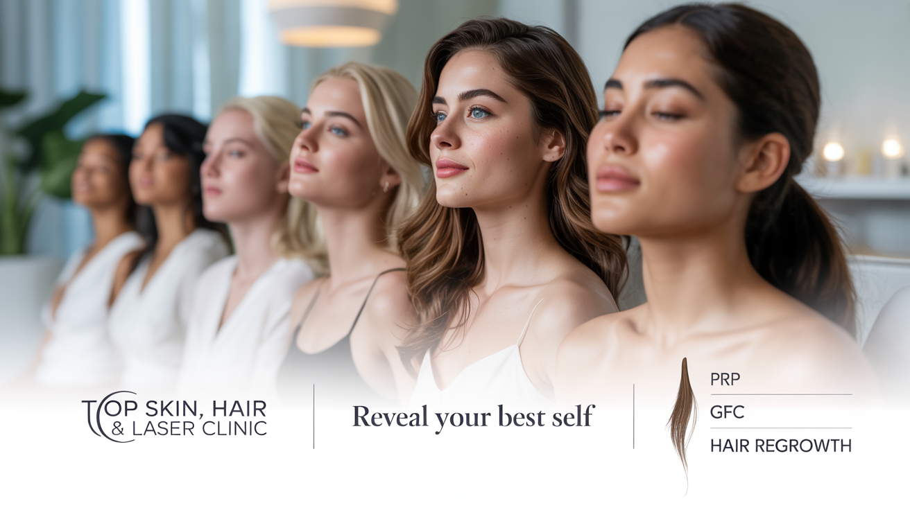 Top Skin, Hair & Laser Clinic in Gurgaon – PRP, GFC, Hair Regrowth, and Dermatology Treatments Explained